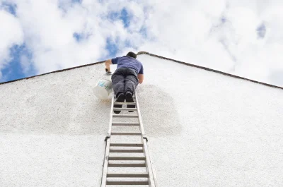 Peinture extérieure à Saou — façades et ravalement